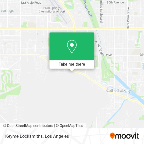 Keyme Locksmiths map