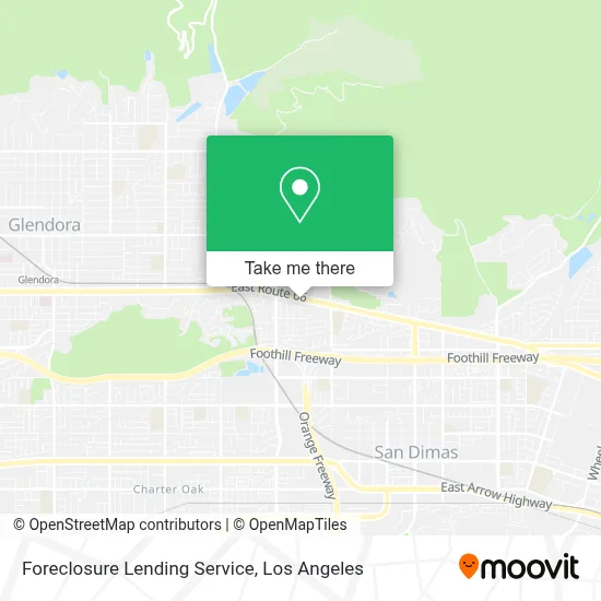 Foreclosure Lending Service map