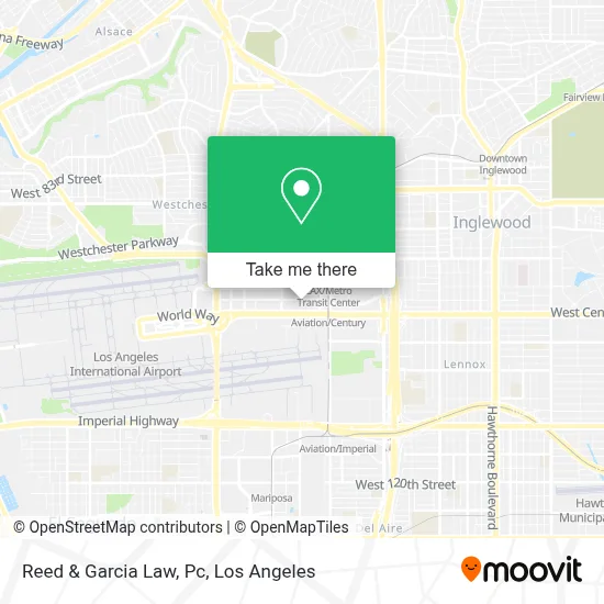 Reed & Garcia Law, Pc map