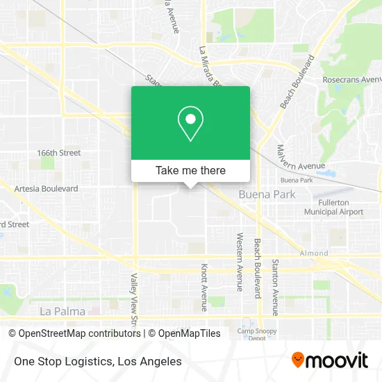 One Stop Logistics map