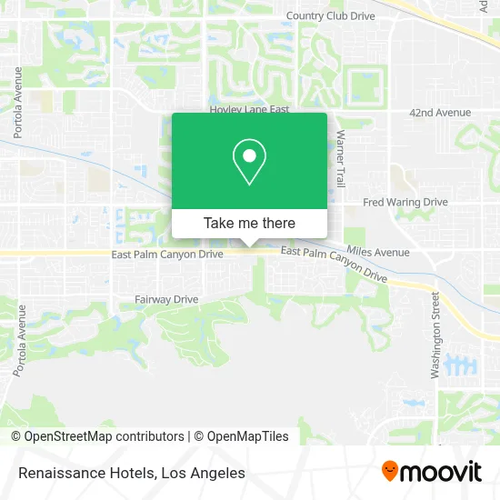 Renaissance Hotels map