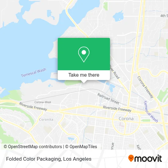 Folded Color Packaging map