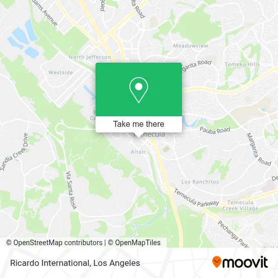Ricardo International map