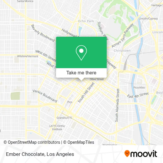 Ember Chocolate map