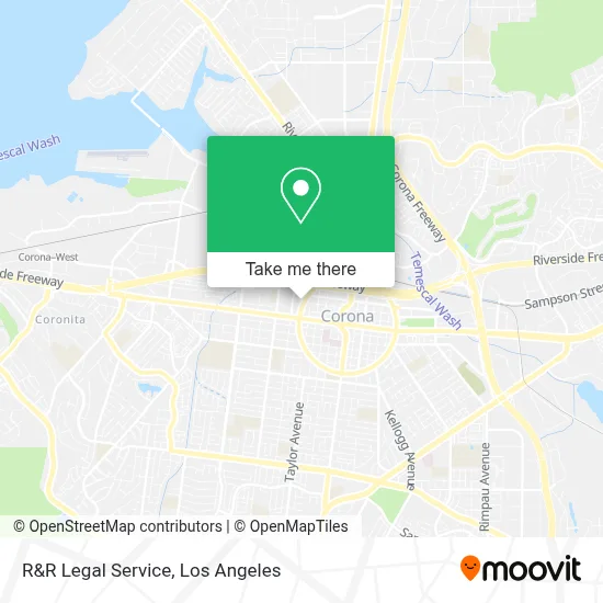 R&R Legal Service map