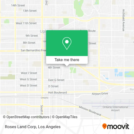 Roses Land Corp map