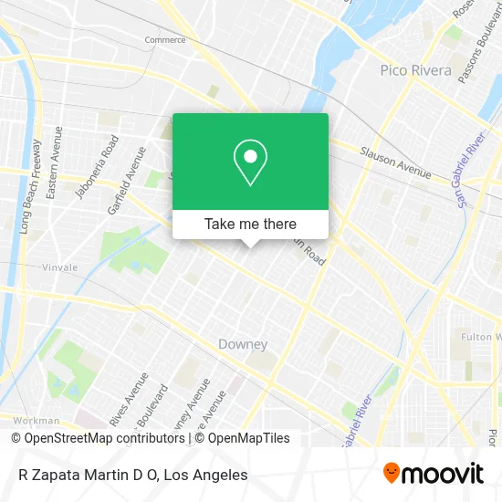 R Zapata Martin D O map