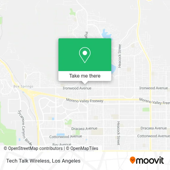 Tech Talk Wireless map