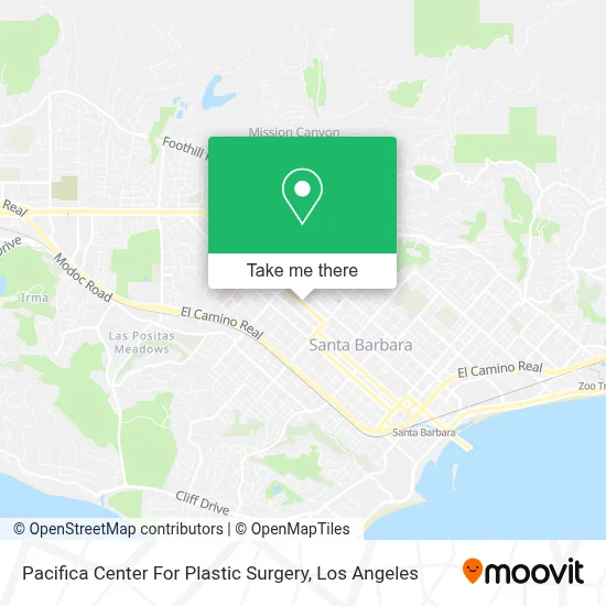 Pacifica Center For Plastic Surgery map