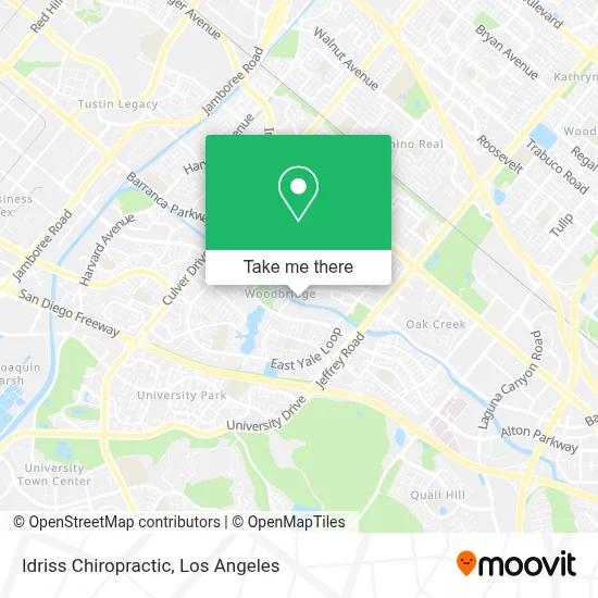 Idriss Chiropractic map