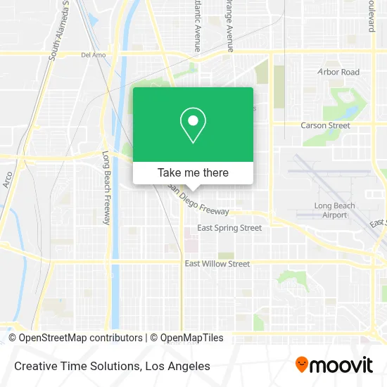 Creative Time Solutions map