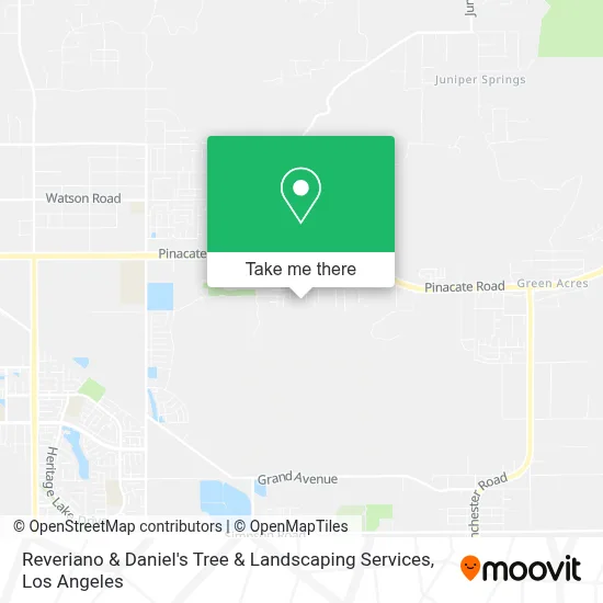 Reveriano & Daniel's Tree & Landscaping Services map