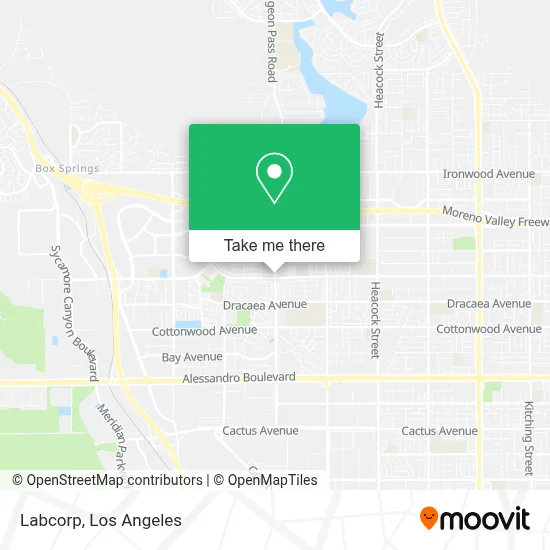 Labcorp map