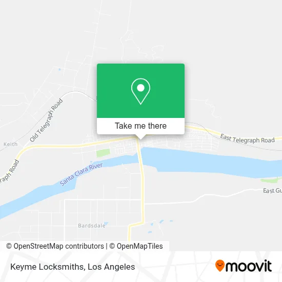 Keyme Locksmiths map
