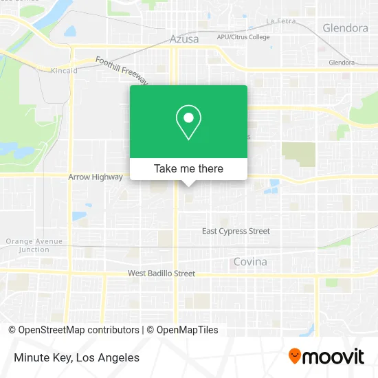 Minute Key map