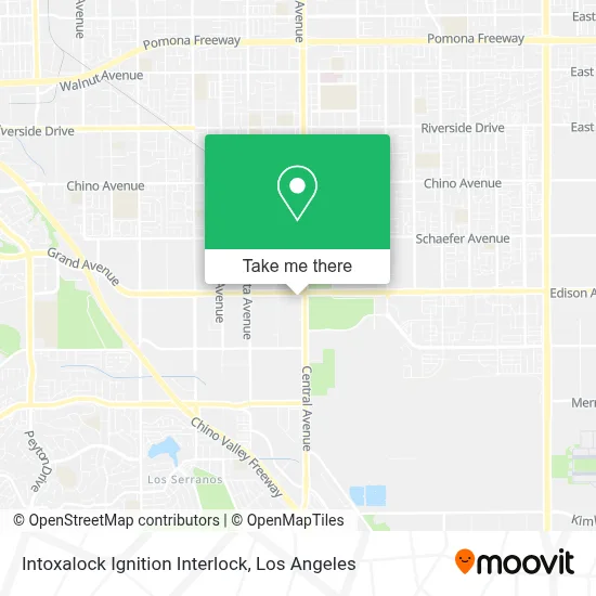 Intoxalock Ignition Interlock map