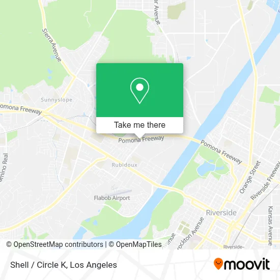 Shell / Circle K map