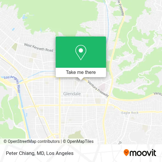 Peter Chiang, MD map