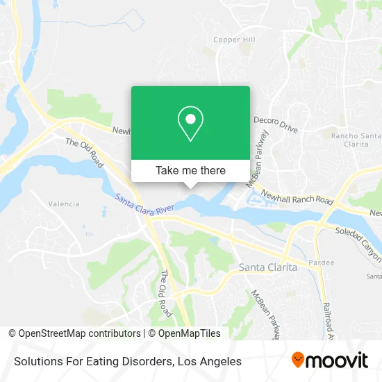Solutions For Eating Disorders map