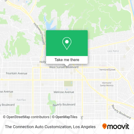 The Connection Auto Customization map