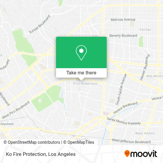 Ko Fire Protection map