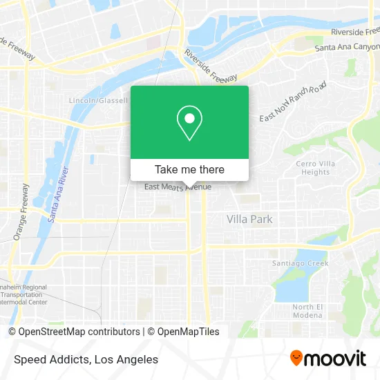 Speed Addicts map