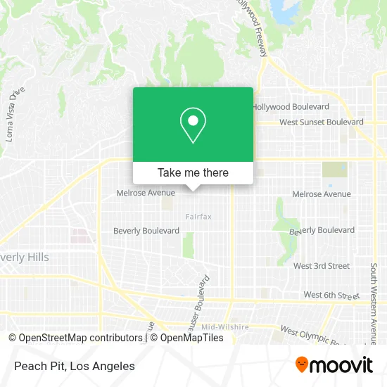 Peach Pit map