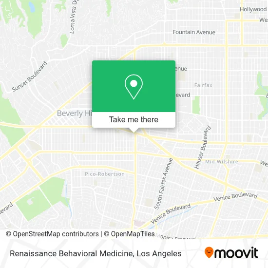 Renaissance Behavioral Medicine map