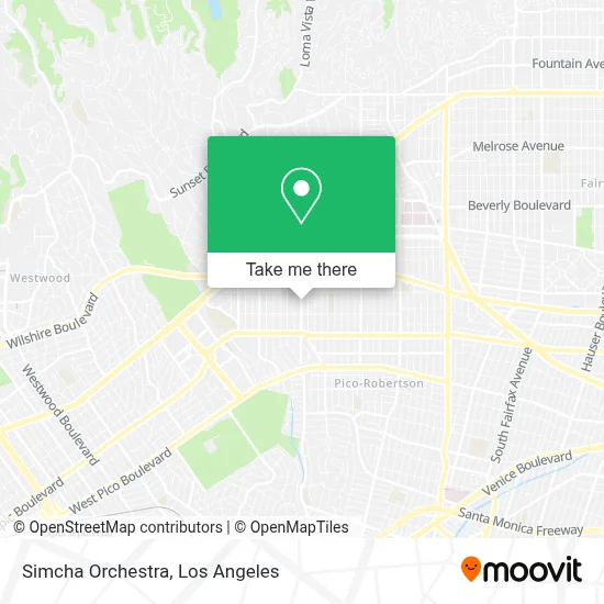 Simcha Orchestra map