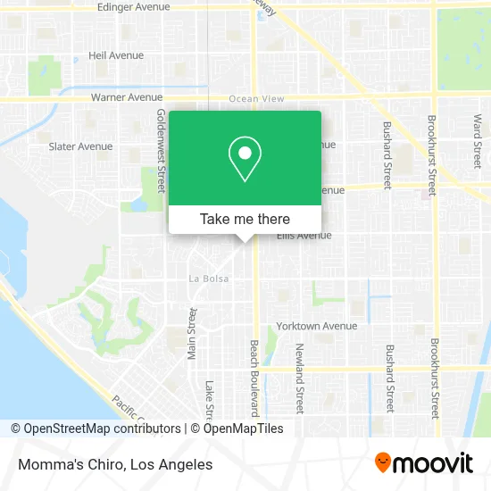 Momma's Chiro map