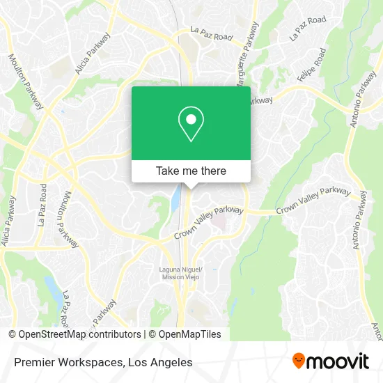 Premier Workspaces map