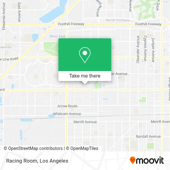 Racing Room map