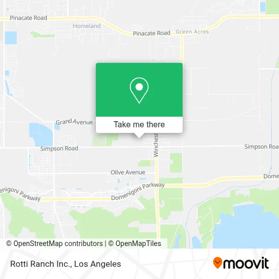 Rotti Ranch Inc. map