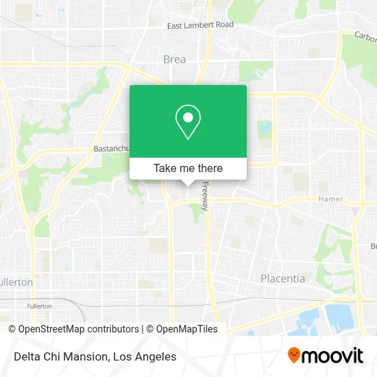 Delta Chi Mansion map