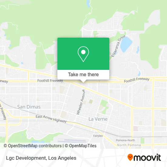 Lgc Development map
