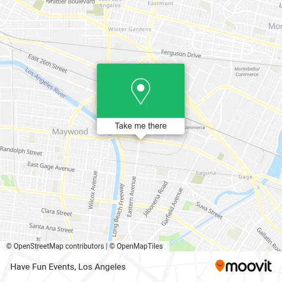 Have Fun Events map