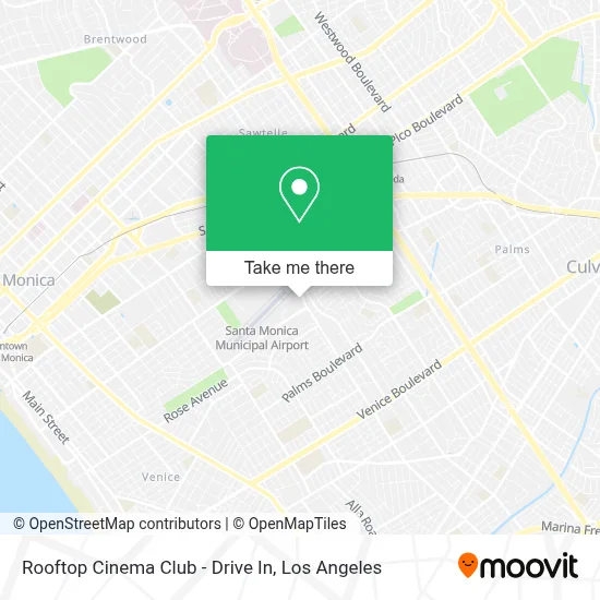 Rooftop Cinema Club - Drive In map