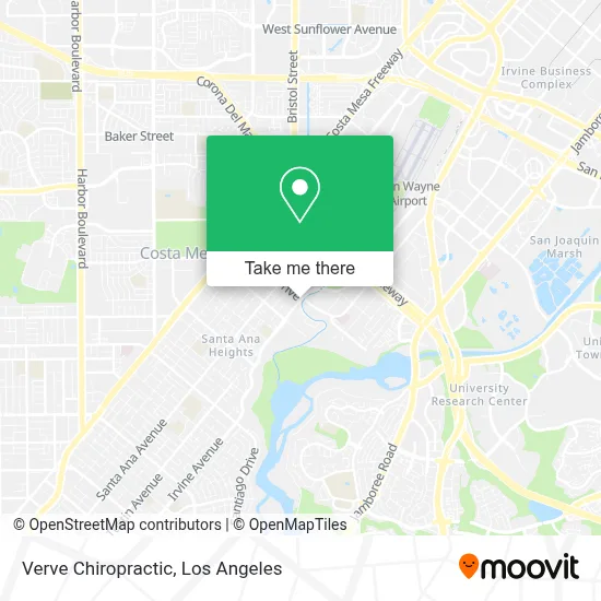 Verve Chiropractic map