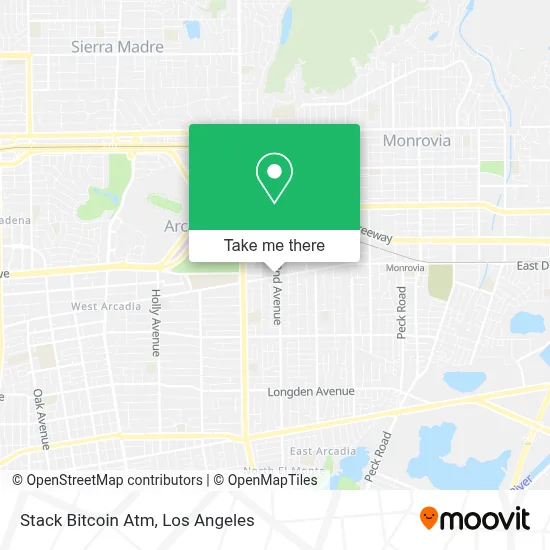 Stack Bitcoin Atm map