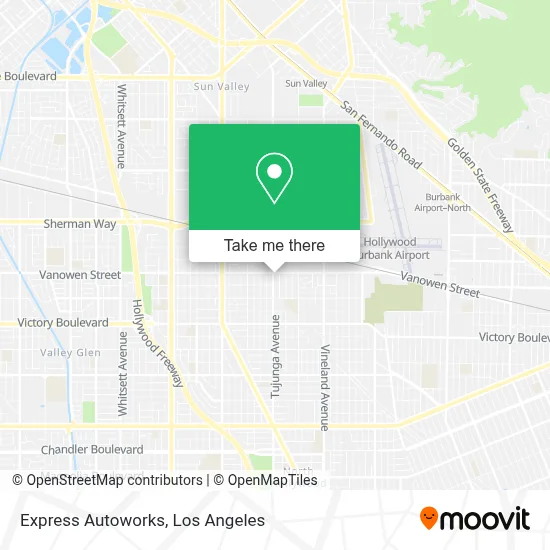 Express Autoworks map