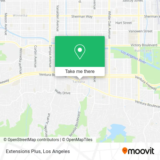 Extensions Plus map