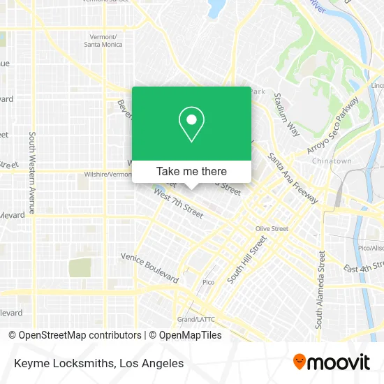 Keyme Locksmiths map