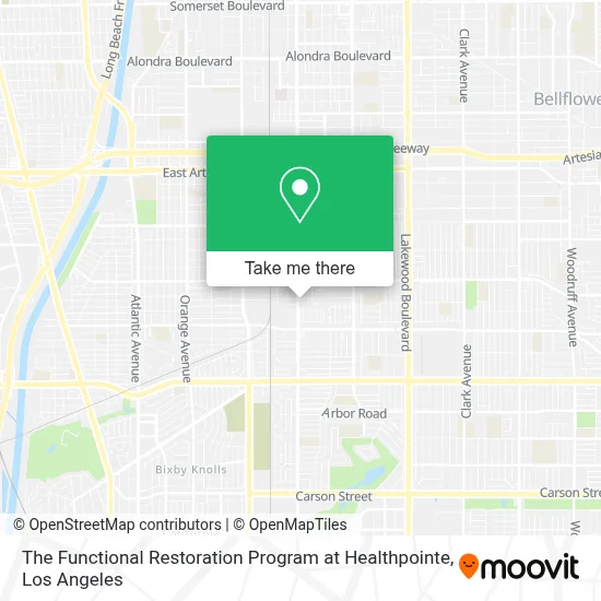 The Functional Restoration Program at Healthpointe map