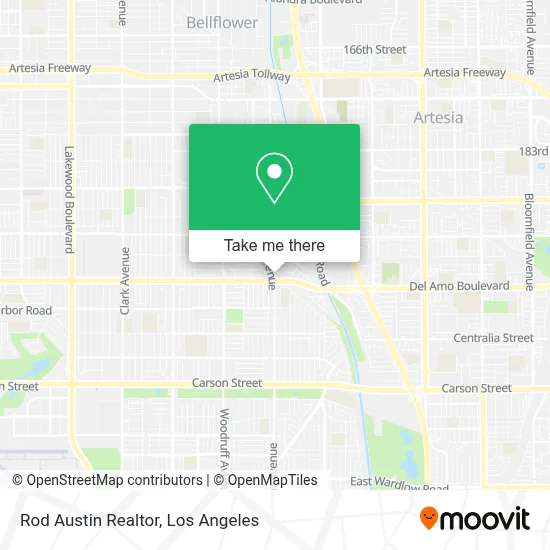 Rod Austin Realtor map
