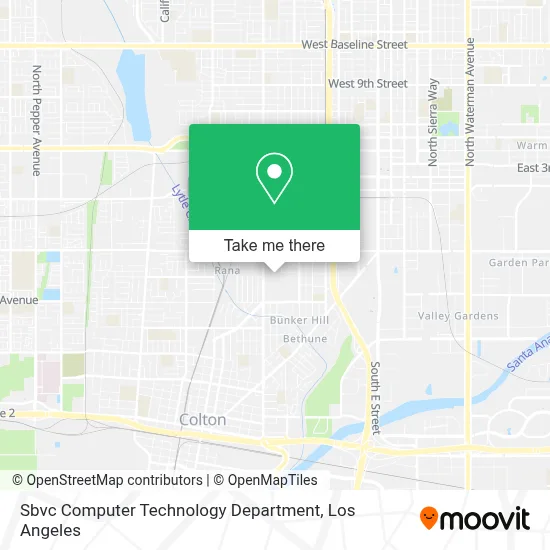 Sbvc Computer Technology Department map