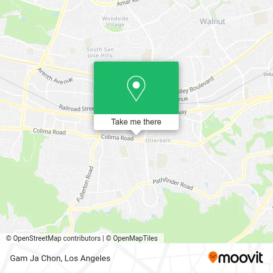 Gam Ja Chon map