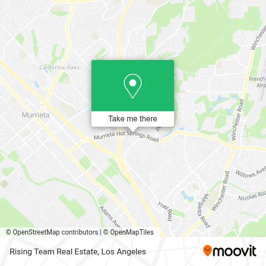 Rising Team Real Estate map