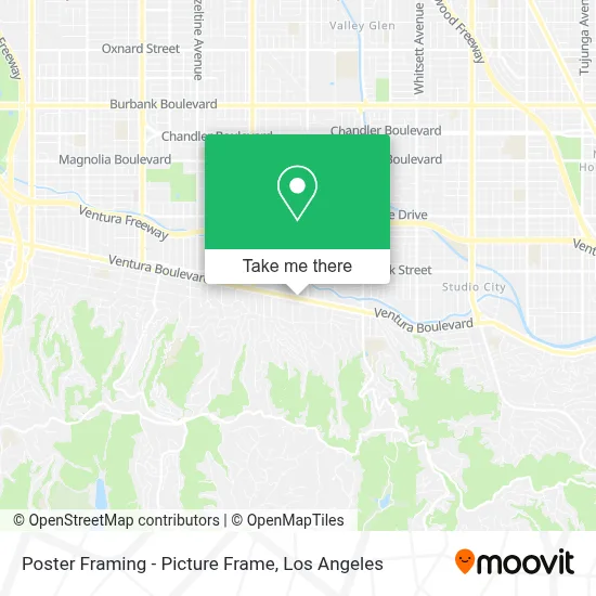 Poster Framing - Picture Frame map