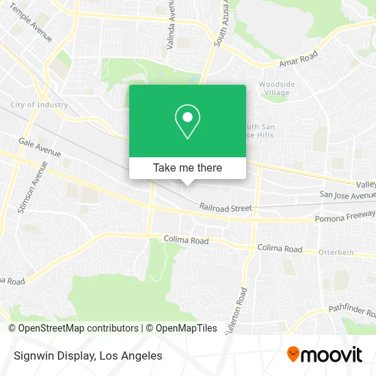 Signwin Display map