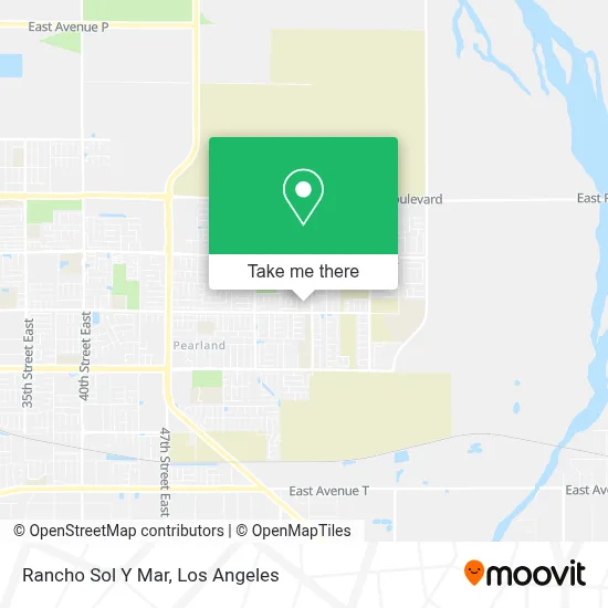 Rancho Sol Y Mar map